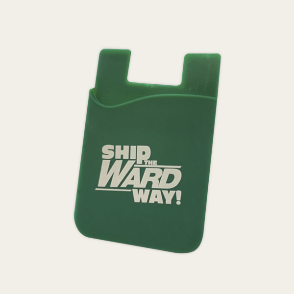 Ship the Ward Way! Silicone Cell Phone Wallet