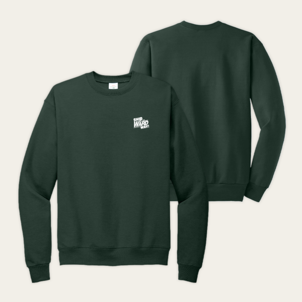 Hanes EcoSmart Deep Forest Crewneck Sweatshirt