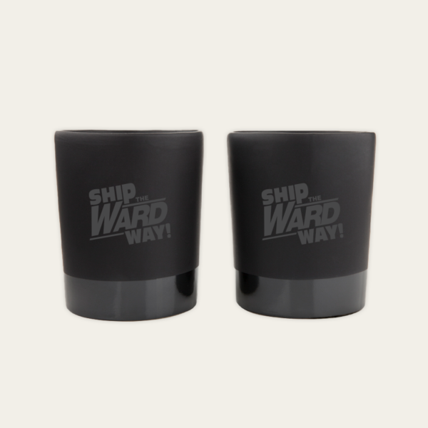 Black Stoneware Tumblers by Viski®