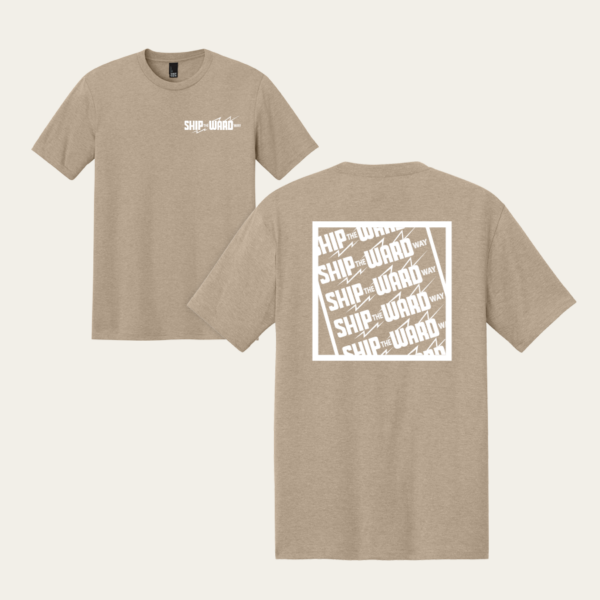 Ship the Ward Way Lightning Tan Shirt