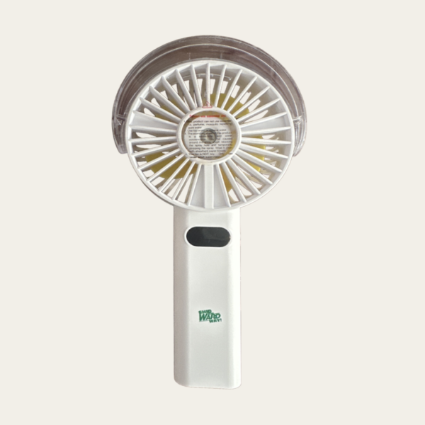 Portable LED Fan with Water Mist